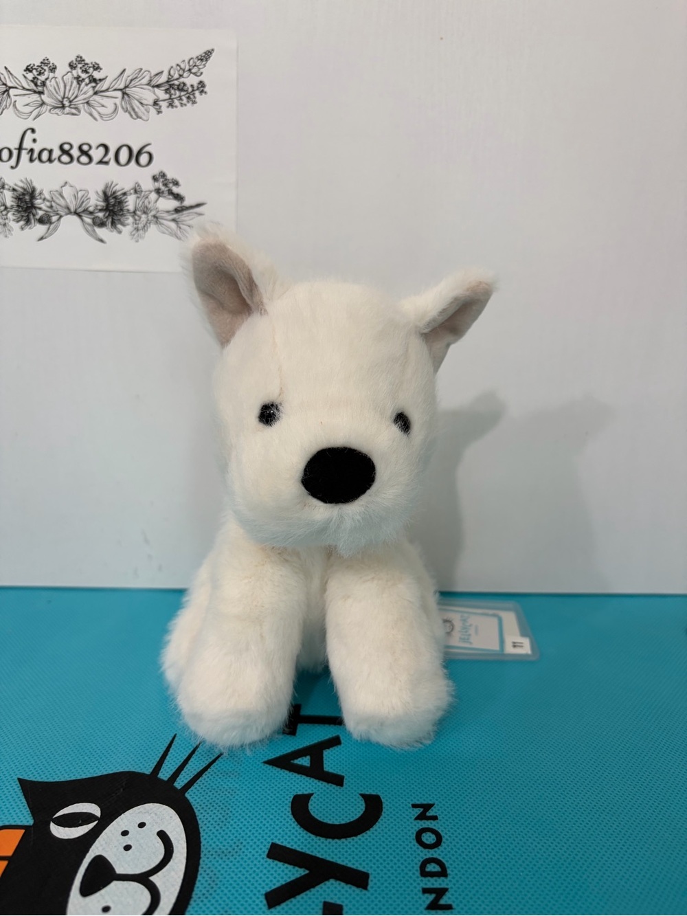 #011 AUTHENTIC NWT Jellycat Munro Scottie Dog Junior- China Exclusive